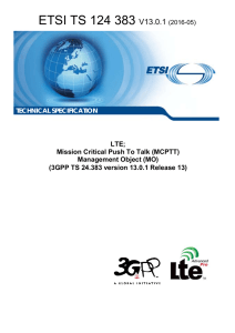 ETSI TS 1 124 383 V13.0.1