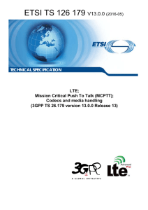 ETSI TS 1 126 179 V13.0.0