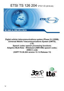 ETSI TS 1 126 204 V13.1.0