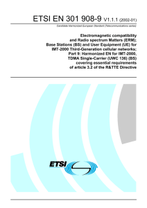 ETSI EN 301 908-9  V1.1.1