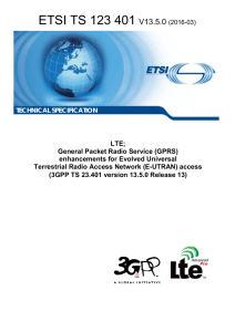 ETSI TS 1 123 401 V13.5.0