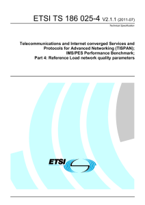ETSI TS 186 025-4  V2.1.1