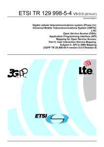 ETSI TR 129 998-5-4  V9.0.0 (2010-01)