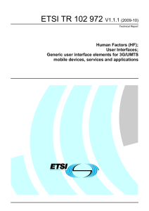 ETSI TR 102 972  V1.1.1