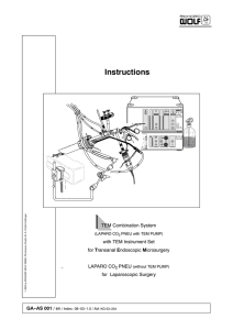 Instructions GA--AS 001 TEM Combination System with TEM Instrument Set