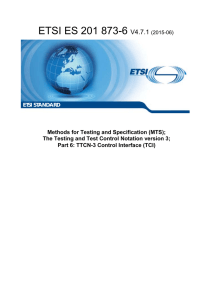ETSI ES 201 873-6 V4.7.1