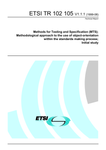 ETSI TR 102 105  V1.1.1