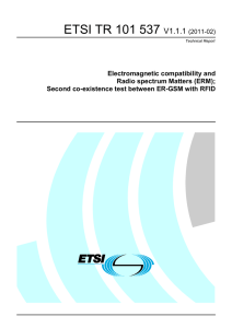ETSI TR 101 537  V1.1.1