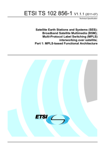 ETSI TS 102 856-1  V1.1.1