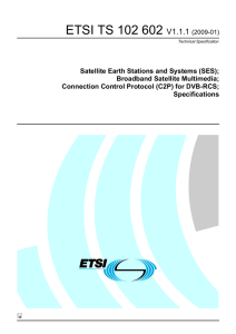 ETSI TS 102 602  V1.1.1