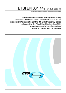 ETSI EN 301 447  V1.1.1