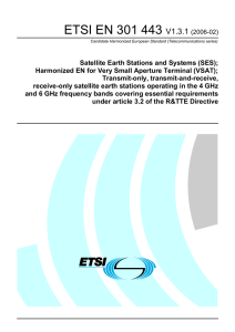 ETSI EN 301 443  V1.3.1