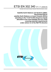 ETSI EN 302 340  V1.1.1