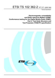 ETSI TS 102 362-2  V1.3.1