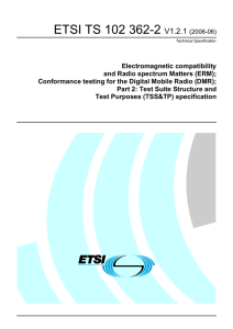 ETSI TS 102 362-2  V1.2.1