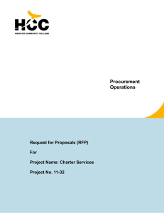 Procurement Operations Request for Proposals (RFP)