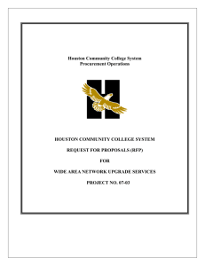 Houston Community College System Procurement Operations  HOUSTON COMMUNITY COLLEGE SYSTEM