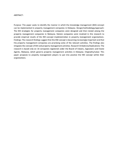 ABSTRACT:  Purpose: This paper  seeks to identify the manner in...