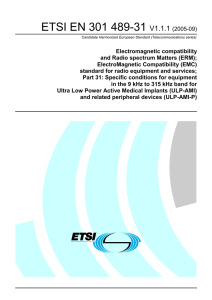 ETSI EN 301 489-31  V1.1.1