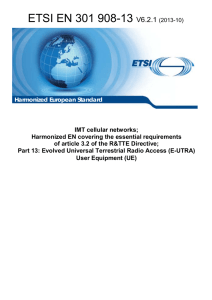 ETSI EN 301 908-13 V6.2.1