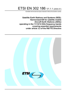 ETSI EN 302 186  V1.1.1