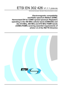 ETSI EN 302 426  V1.1.1