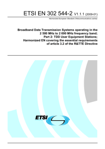 ETSI EN 302 544-2  V1.1.1