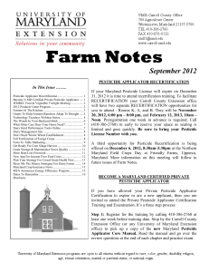 Farm Notes September 2012