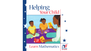 Helping Your Child Learn Mathematics