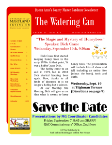 The Watering Can Queen Anne’s County Master Gardener Newsletter Speaker: Dick Crane