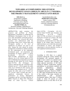 IRACST- International Journal of Research in Management &amp; Technology (IJRMT),... Vol. 2, No. 4, August 2012