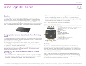 Cisco Edge 300 Series Overview At-A-Glance