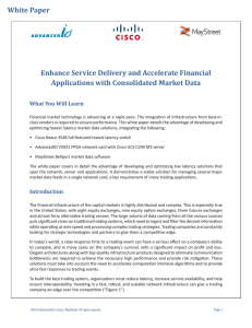 White Paper Enhance Service Delivery and Accelerate Financial