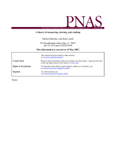 A theory of measuring, electing, and ranking