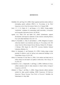 REFERENCES Abdollahi, K.K. and Ning, Z.H., (2000). Urban vegetation and their... In:  Proceedings  of  the  Third