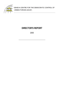 DIRECTOR'S REPORT  2005 __________________________________