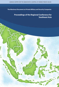 Proceedings of the Regional Conference for Southeast Asia