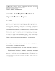 Preprint ANL/MCS-ANL/MCS-P772-0799, July, 1999/Feb., 2002 Mathematics and Computer Science Division
