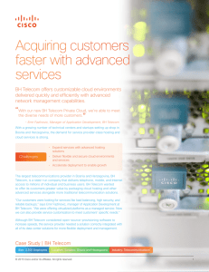 Acquiring customers faster with advanced services