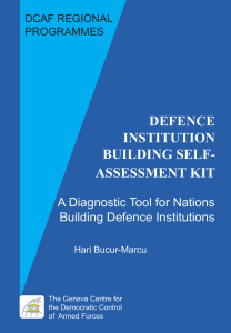 DEFENCE INSTITUTION BUILDING SELF-