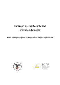 European Internal Security and migration dynamics