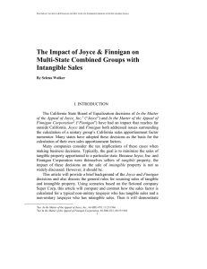 The Impact of Joyce &amp; Finnigan on Multi-State Combined Groups with