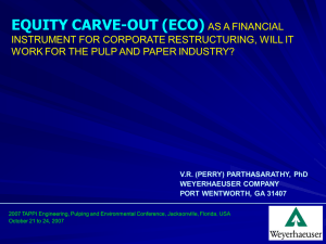 EQUITY CARVE-OUT (ECO) AS A FINANCIAL INSTRUMENT FOR CORPORATE RESTRUCTURING, WILL IT