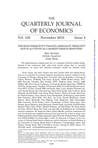 QUARTERLY JOURNAL OF ECONOMICS Vol. 130 November 2015