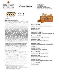 2012 Farm News  Greetings,