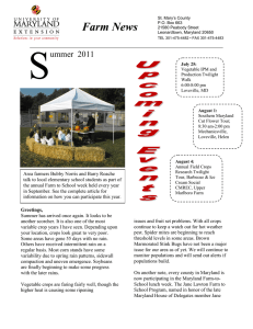 S Farm News ummer  2011