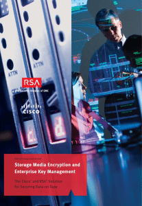 Managing the Lifecycle of Encryption Keys with RSA Key Manager