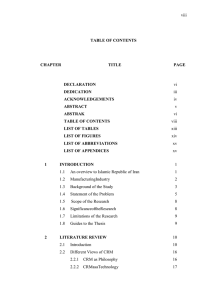 viii TABLE OF CONTENTS