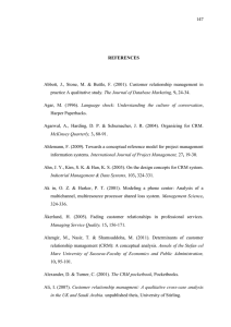 147 Abbott,  J.,  Stone,  M.  &amp; ... The Journal of Database Marketing, REFERENCES