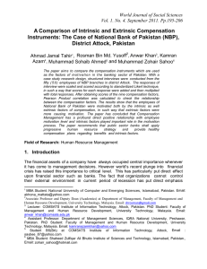 A Comparison of Intrinsic and Extrinsic Compensation